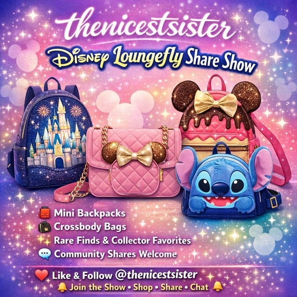 thenicestsister Handbags - Like Flyer For Notifications Loungefly Disney Share Show